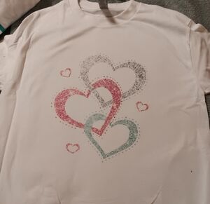 Heart Print T-Shirt